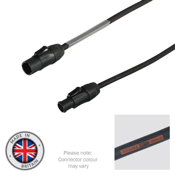 3m PowerTwist TR1 IP65 Cable 1.5mm H07RN-F