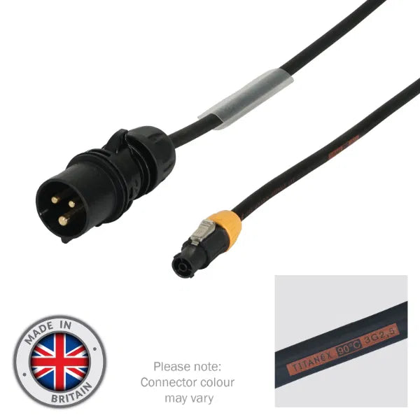 2m 16A IP44 Male PowerTwist TR1 IP65 2.5mm H07RN-F