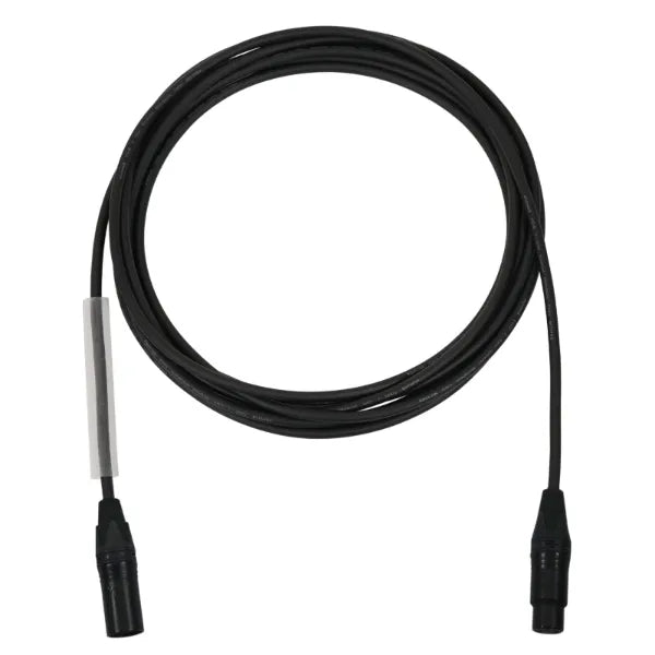 0.5m Neutrik XLR Male ? XLR Female Microphone Cable, Black