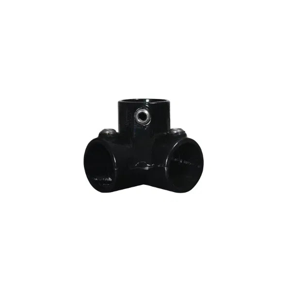 3 Way 90 Degree Elbow Black Key Clamp