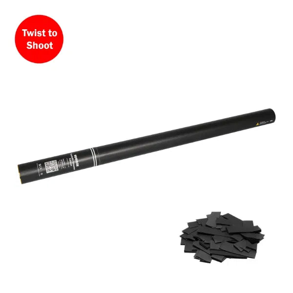 Handheld Confetti Cannon 80cm - Black