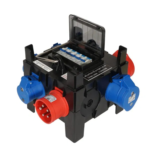 IMST Distribution Box 32A 3PH to 32A/16A RCBO