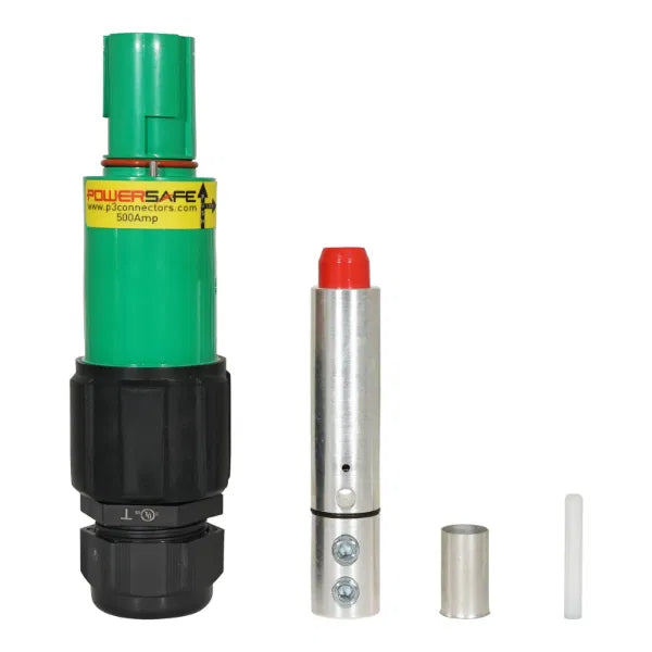 Powersafe 500A Line Drain 150mm2 Earth Green