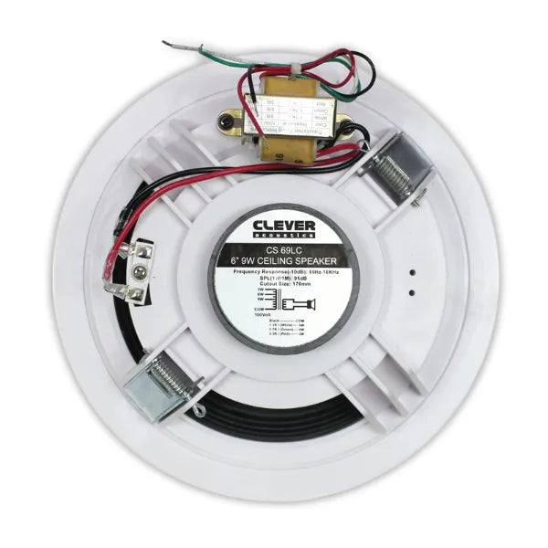 CS 69LC 100V 6" 9W Ceiling Speaker