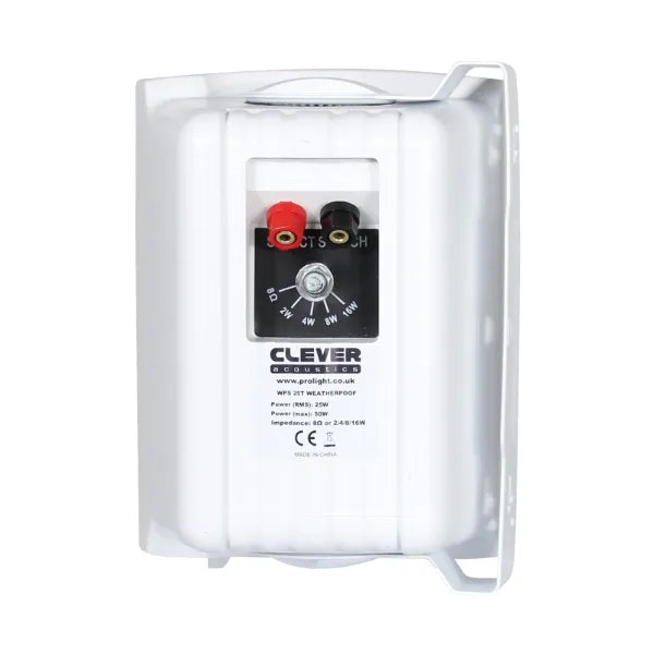 WPS 25T White 100V Weatherproof Speakers (Pair)