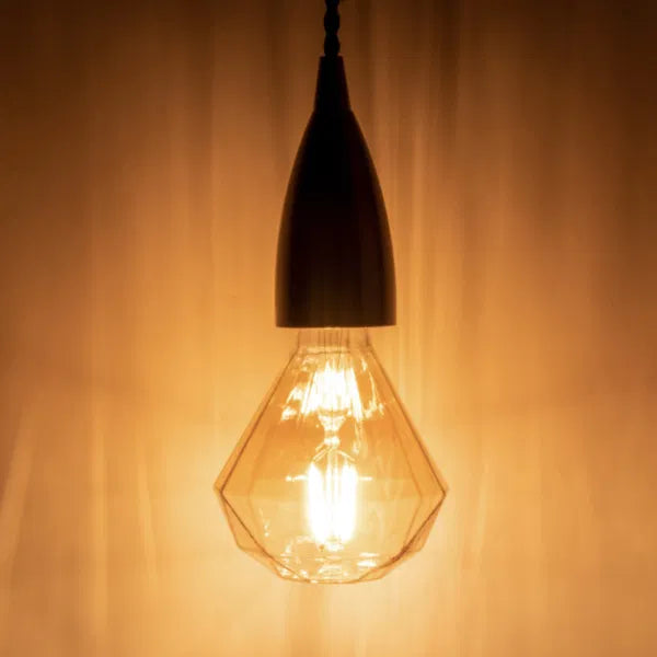 4W Dimmable LED Diamond Filament Lamp 1,800K ES