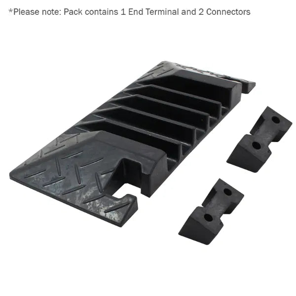 Elumen8 - CP 535E 5 Channel Cable Ramp End Terminal