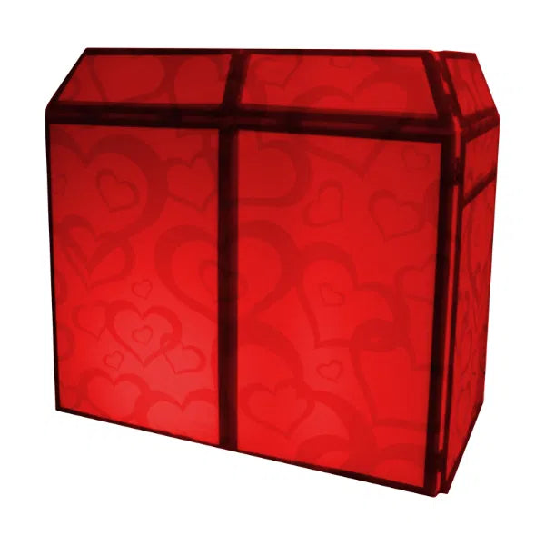 DJ Booth Heart Design Lycra