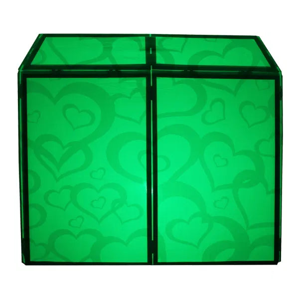 DJ Booth Heart Design Lycra