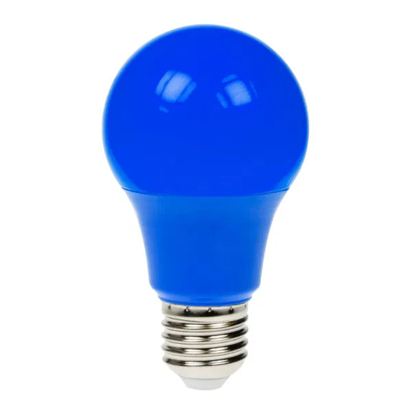 6W Dimmable LED Polycarbonate GLS Lamp, ES Blue