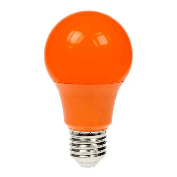 6W Dimmable LED Polycarbonate GLS Lamp, ES Orange