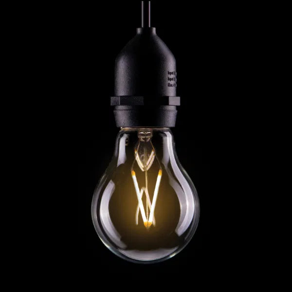 2W Dimmable LED Filament GLS Polycarbonate Lamp 2,700K ES