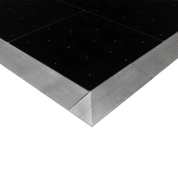Black RGB Starlit 2ft x 2ft Dance Floor Panel (4 sided)