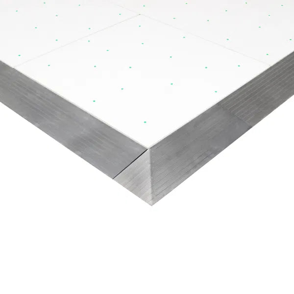 White RGB Starlit Dance Floor System 20ft x 20ft