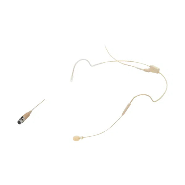 Fixed Boom Headset Mic - 3 Pole Mini XLR