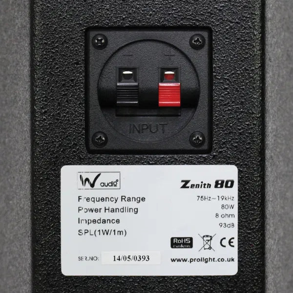 LA 80 Speaker Black (Pair)