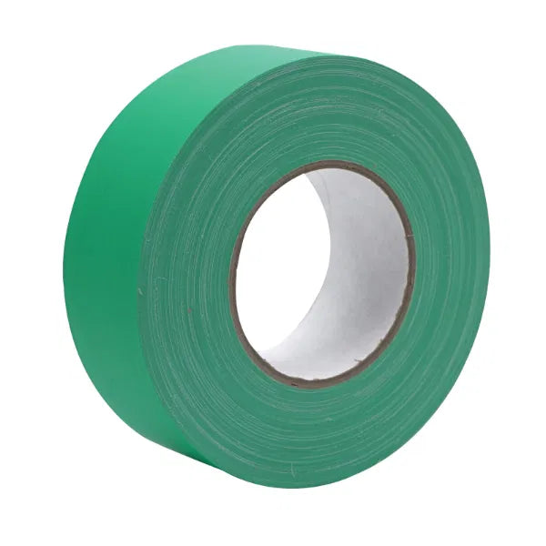 Premium Matt Cloth Gaffer Tape 3130 50mm x 50m - Green (Chroma Key)