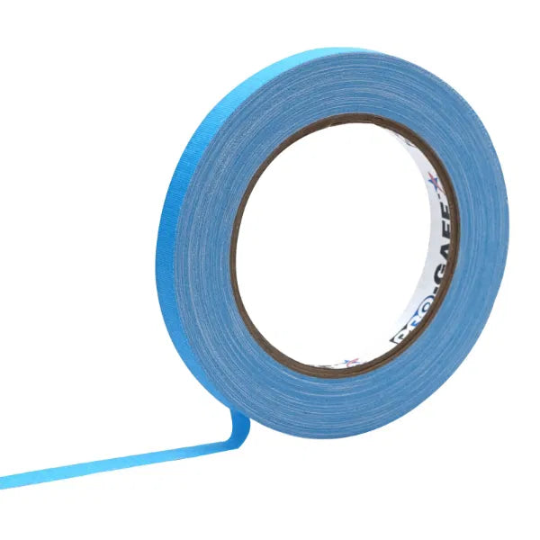 Fluorescent Cloth Gaffer Tape 3170 12mm x 23m - Blue
