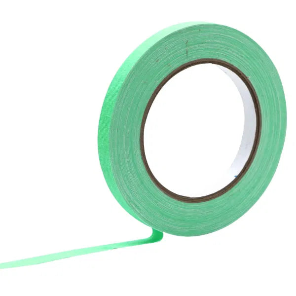 Fluorescent Cloth Gaffer Tape 3170 12mm x 23m - Green