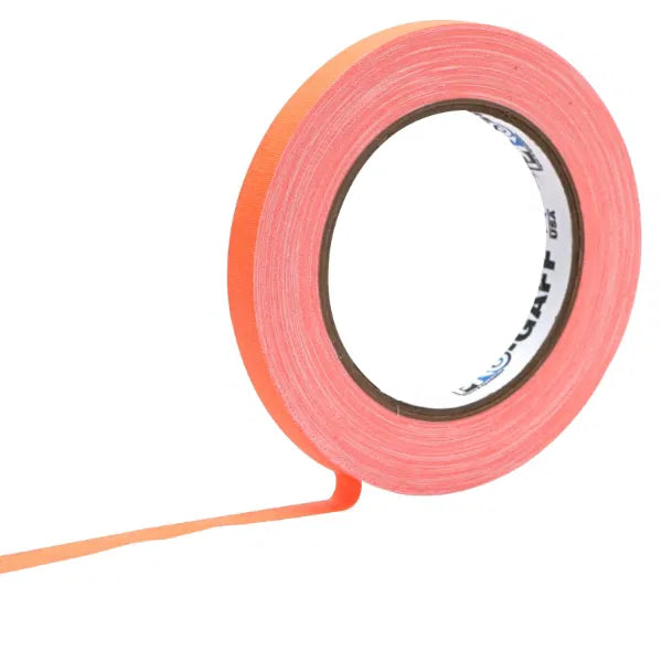 Fluorescent Cloth Gaffer Tape 3170 12mm x 23m - Orange