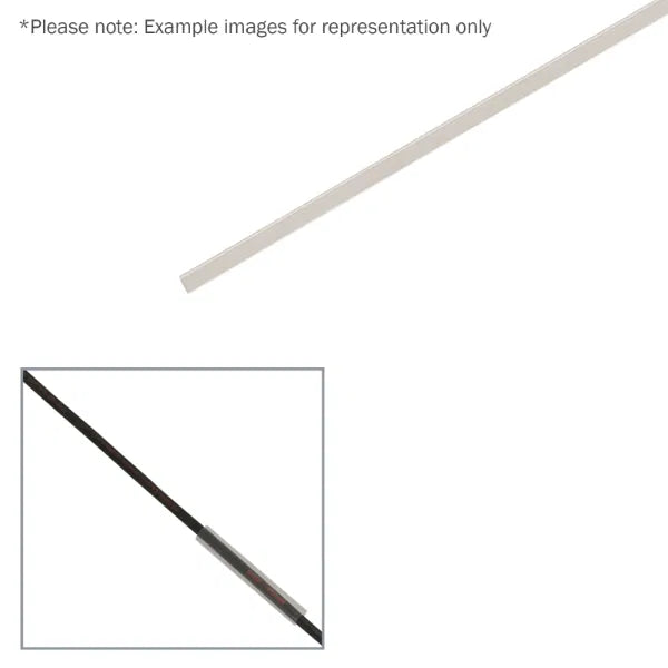 6.4mm (1/4") Adhesive Lined Heatshrink Tubing, 3:1 Clear 1.2m