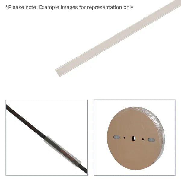 12.7mm (1/2") Adhesive Lined Heatshrink Tubing, 3:1 Clear 25m