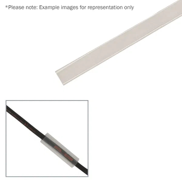 19mm (3/4") Adhesive Lined Heatshrink Tubing, 3:1 Clear 1.2m