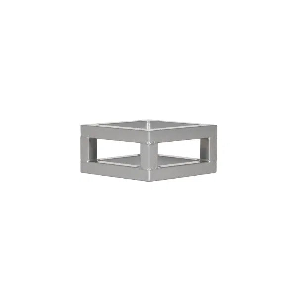 0.1m Quad Steel DecoTruss, Silver