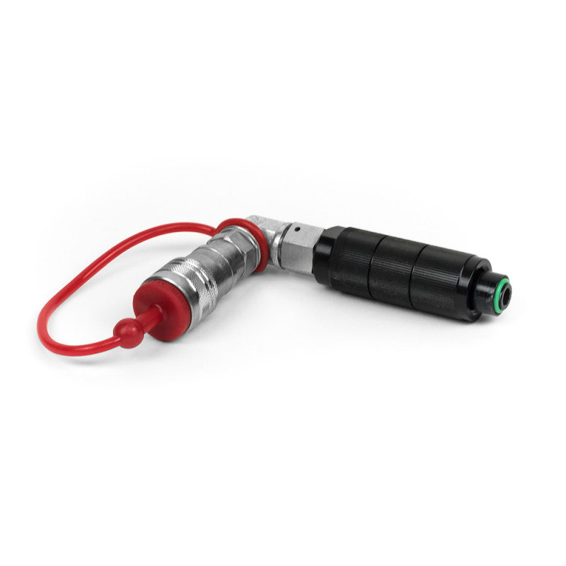 CO2 Bottle to Hose 90 degree Quick Connector