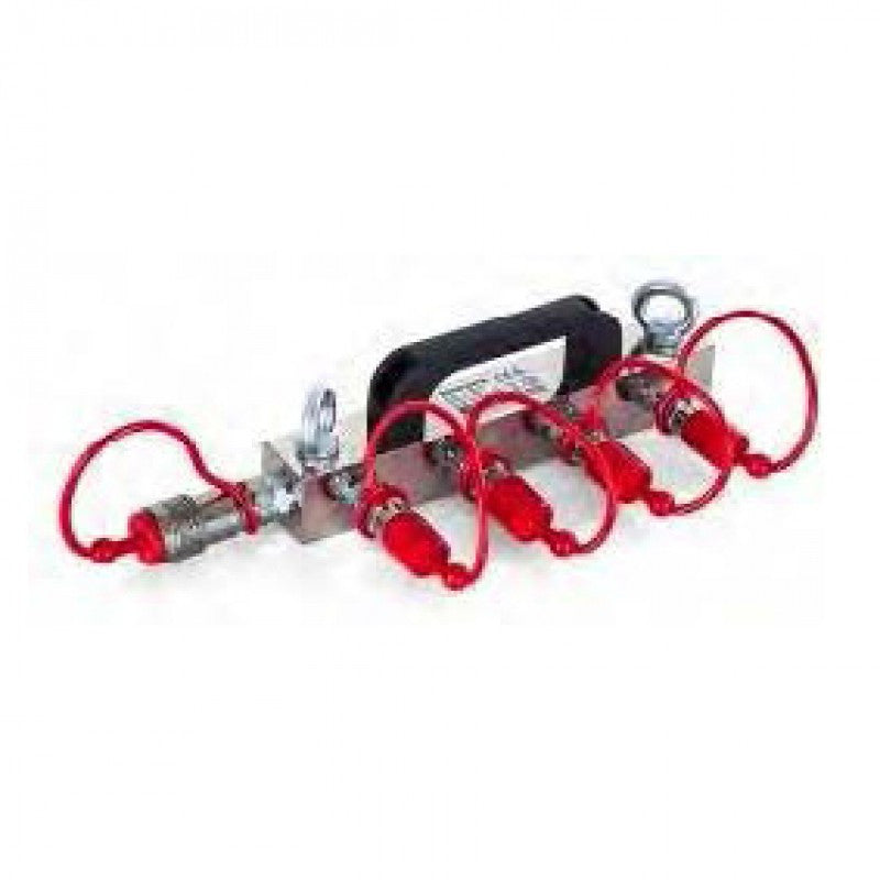 CO2 Distribution Block(4x3/8 in en 1x3/8 out)