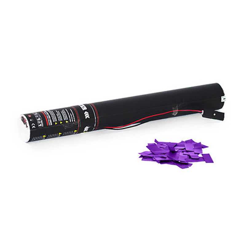 Electric Confetti Cannon 50cm - Purple