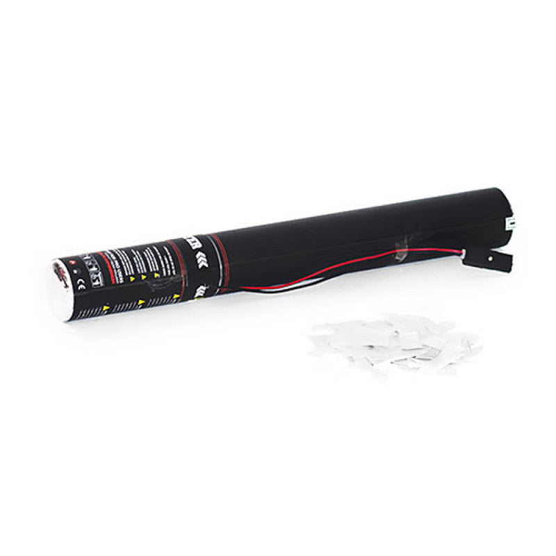 Electric Confetti Cannon 50cm - White