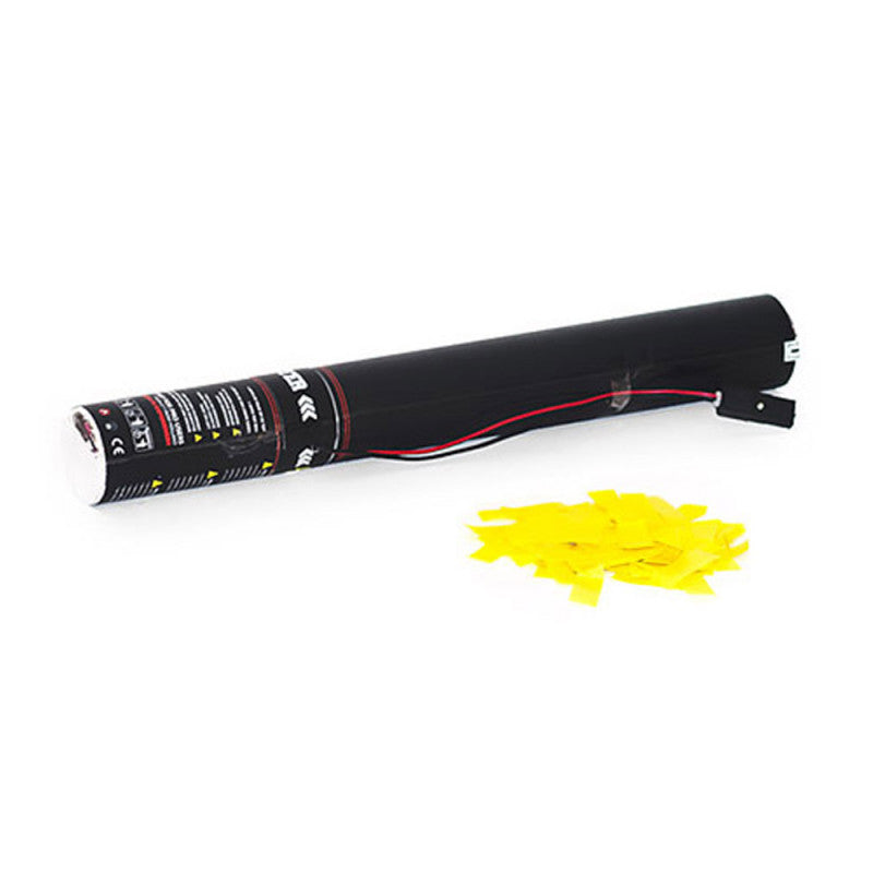 Electric Confetti Cannon 50cm - Yellow