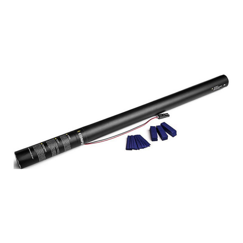 Electric Confetti Cannon 80cm - Dark Blue
