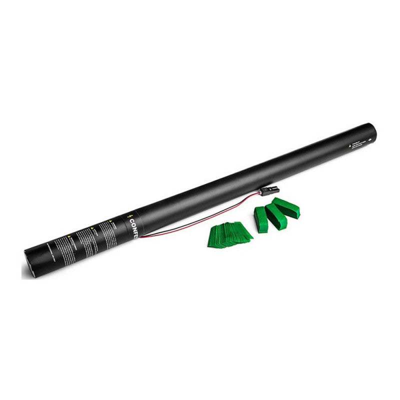 Electric Confetti Cannon 80cm - Dark Green