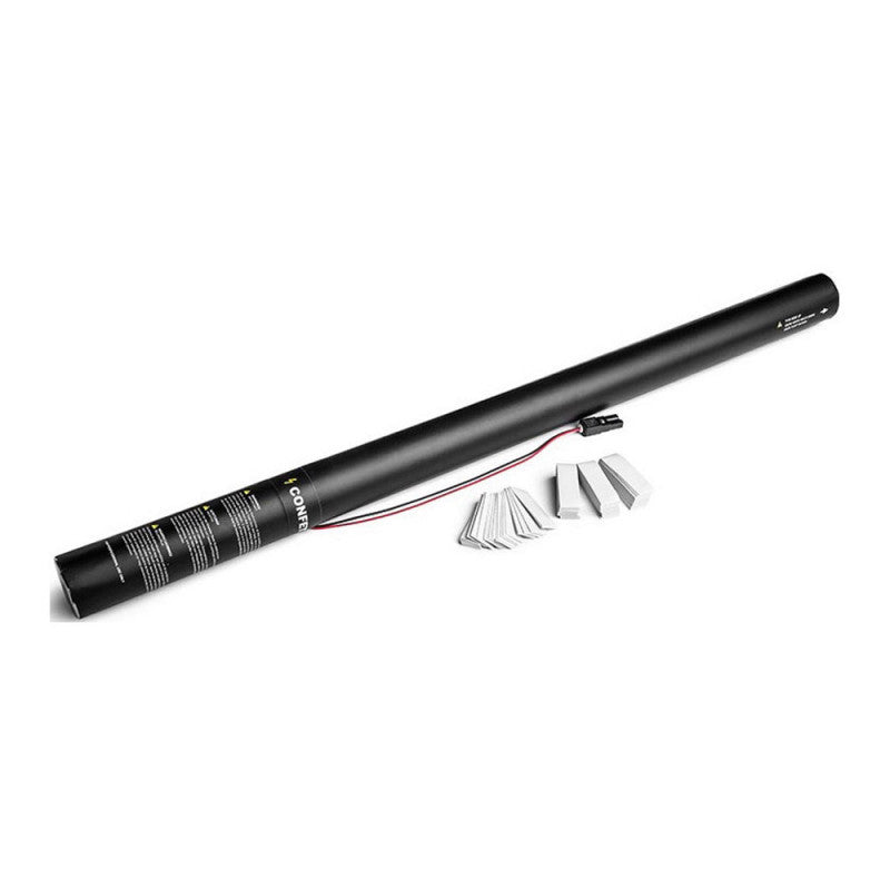 Electric Confetti Cannon 80cm - White