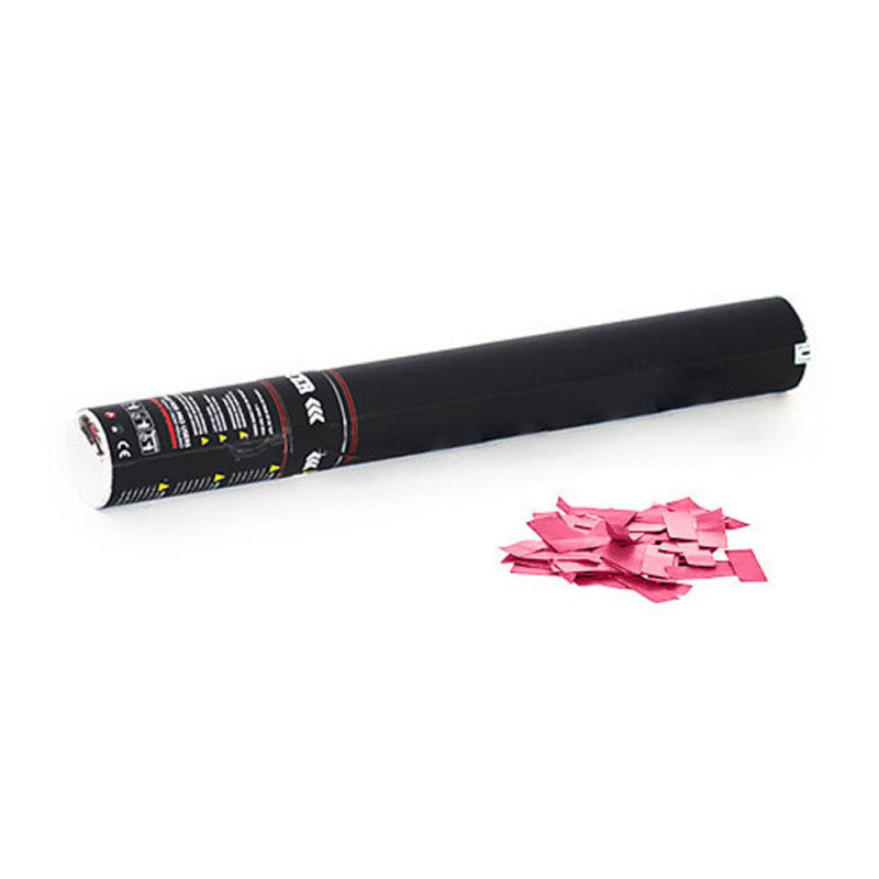 Handheld Confetti Cannon 50cm - Pink