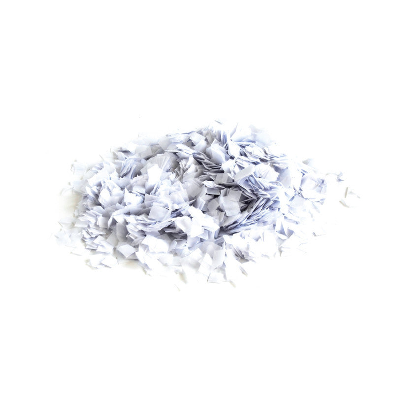 Slowfall Snow Confetti 10x10mm - White