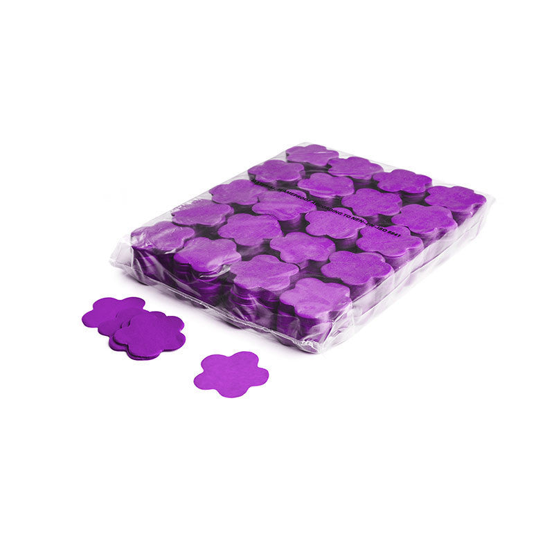 Slowfall Confetti Flowers 55mm - Purple
