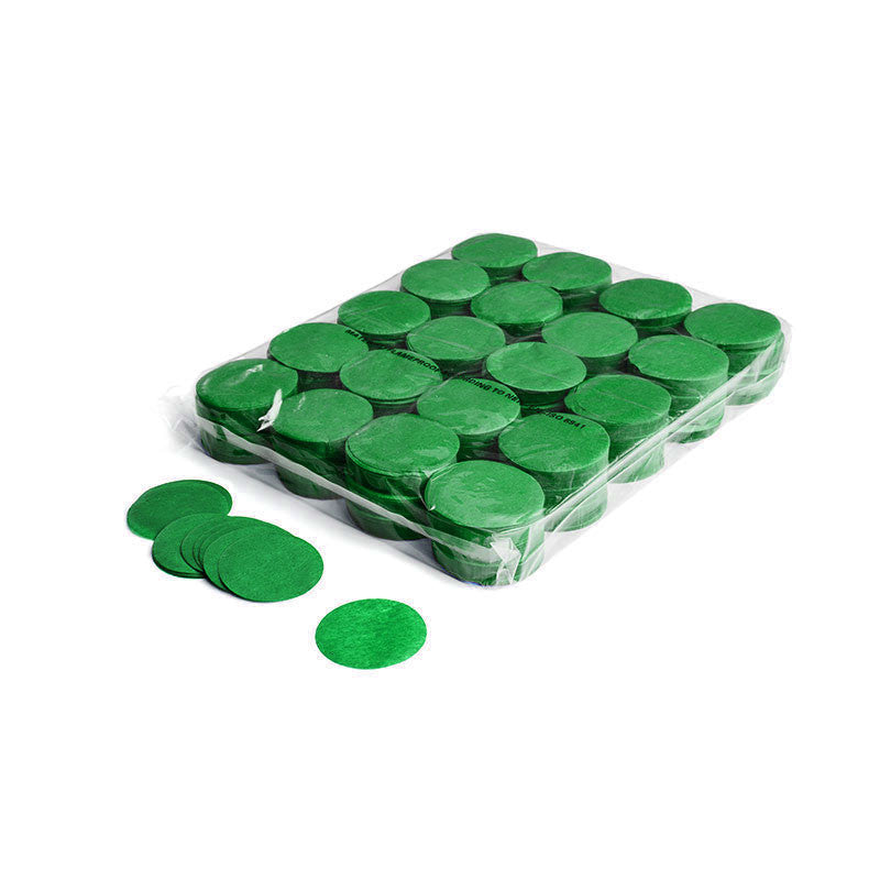 Slowfall Confetti Round 55mm - Dark Green