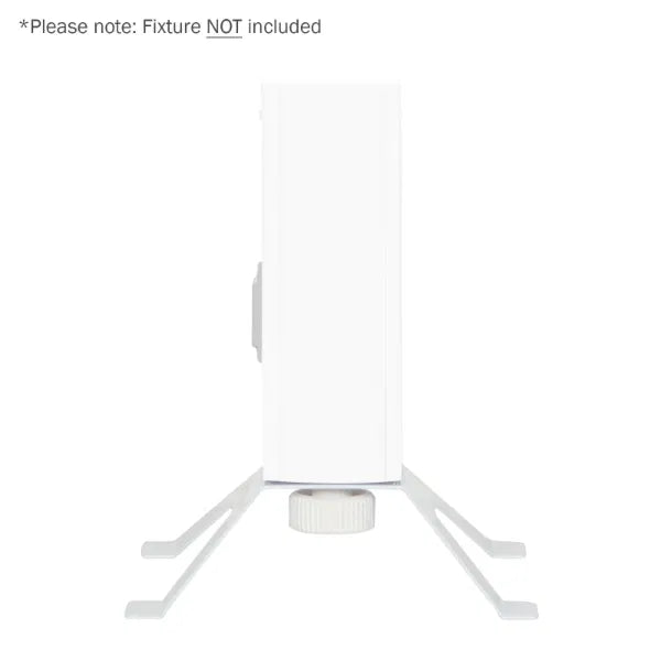 Batten Floor Standing Bracket (White)
