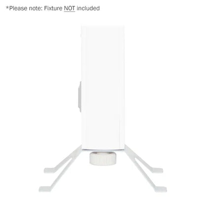 Batten Floor Standing Bracket (White)