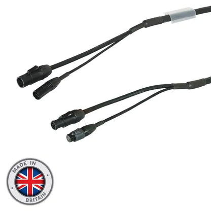 5m Combi 2.5mm IP65 Seetronic TR1 Power/ 5-Pin DMX Cable