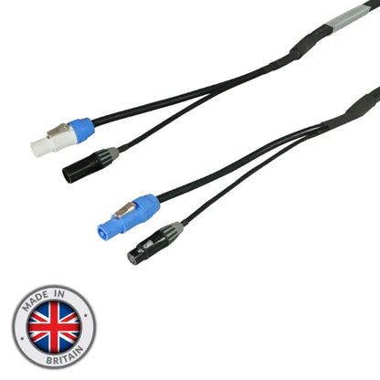 20m Combi 2.5mm Seetronic PowerTwist / 5-Pin DMX Cable