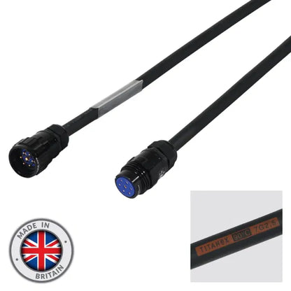 40m Socapex 7-Pin Male ? Female Titanex 2.5mm Cable