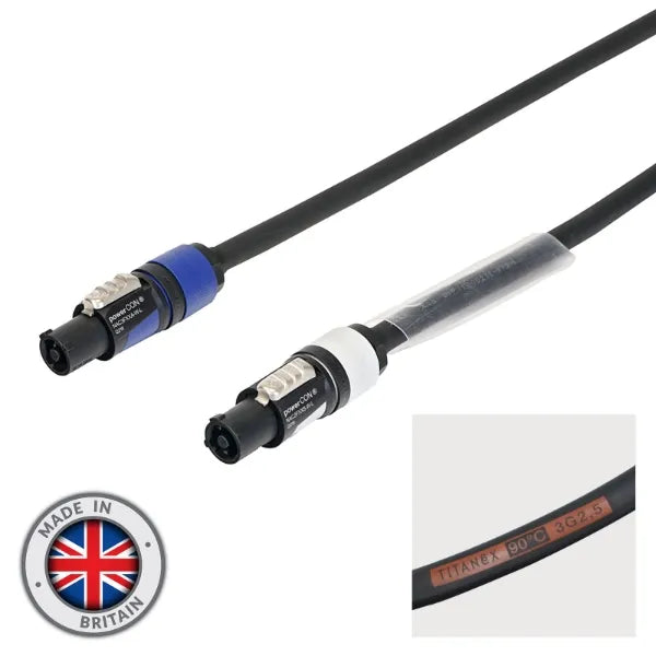 1.5m Neutrik powerCON Link Cable - 2.5mm H07RN-F