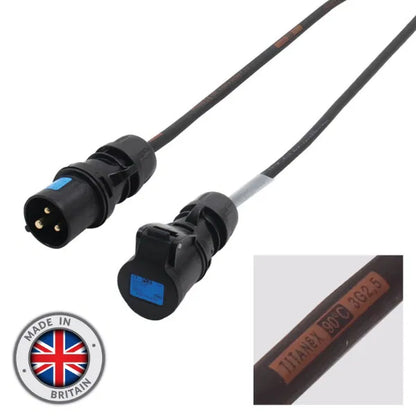 15m 2.5mm 16A Male ? 16A Female Cable