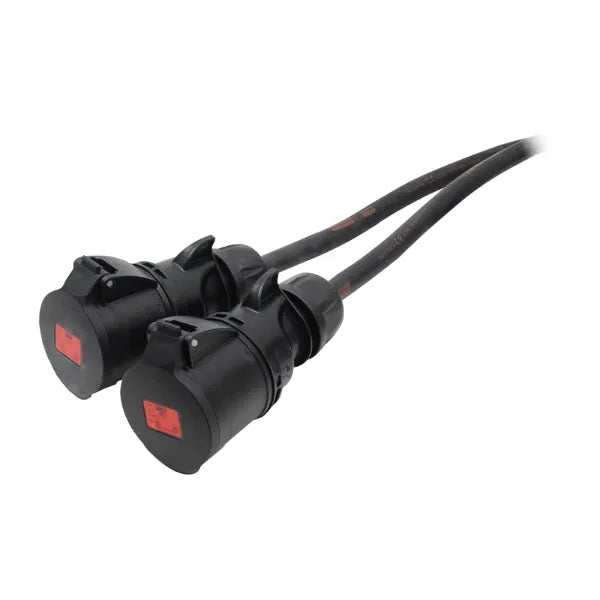 Moulded Y Split - 6.0mm 32A 3PH Connectors