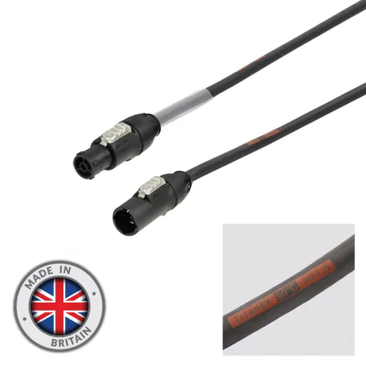 10m Neutrik powerCON TRUE1 TOP Cable 1.5mm H07RN-F