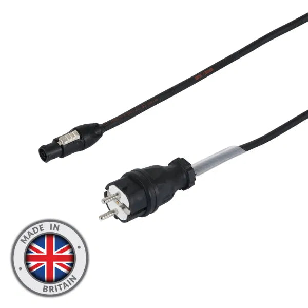 5m PCE Schuko - Neutrik powerCON TRUE1 TOP Cable